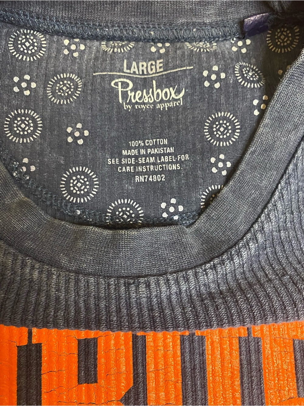 Pressbox Auburn Sweatshirt Women’s L Collegiate College Sports Loungewear Winter - Picture 5 of 5